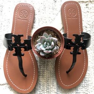 Tory Burch Sandals - Black Leather (7)